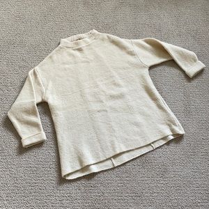 Free People Oversized Mock Neck Sweater